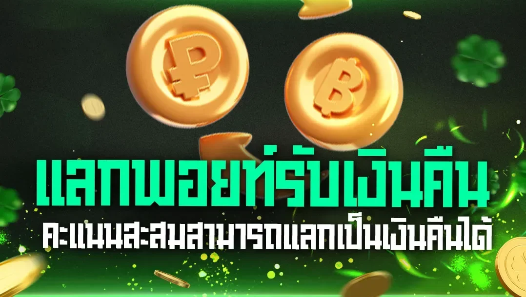 เปลี่ยนพอยท์เป็นเงิน